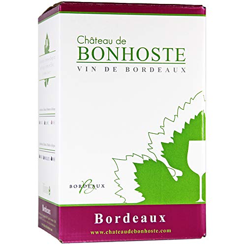 Château de Bonhoste 2021 A.O.C. Bordeaux Rosé Bag-in-Box Roséwein trocken (1 x 5,0l) von Château de Bonhoste