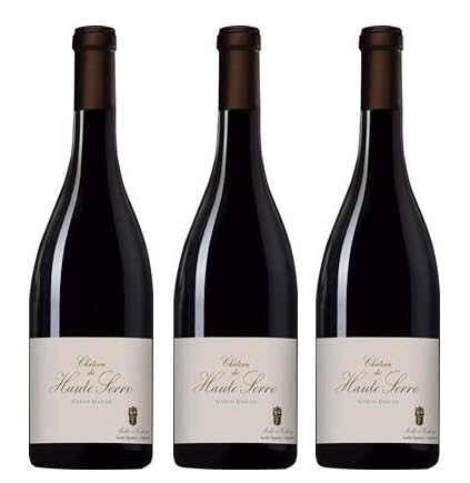 3x 0,75l - 2018er - Château de Haute-Serre - Géron Dadine - Cahors A.O.P. - Frankreich - Rotwein trocken von Château de Haute-Serre