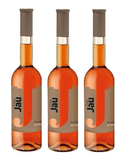 3x 0,5l - 2009er - Château de Jau - Rivesaltes Ambré A.O.P. - Vin doux naturel - Frankreich - Likörwein süß von Château de Jau