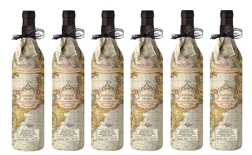 6x 0,75l - 2022er - Château de Jau - Carte Ancienne - Rouge - Pays d'Oc I.G.P. - Frankreich - Rotwein trocken von Château de Jau