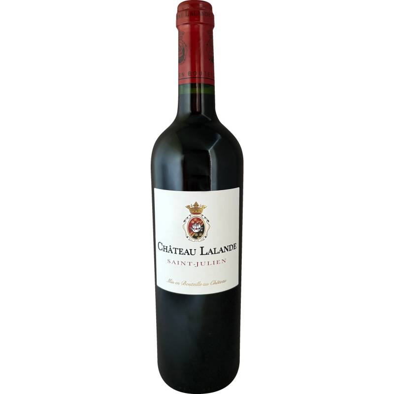 Château Lalande, Saint-Julien AOP, Bordeaux, 2018, Rotwein von Château du Glana, 33250 Saint-Julien, France