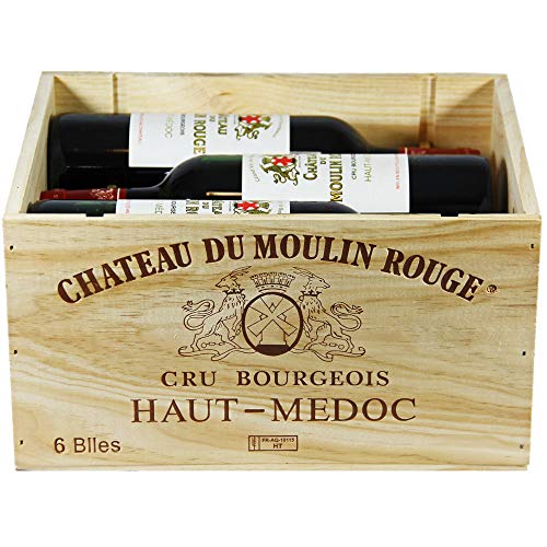 Château du Moulin Rouge 2018 A.O.C. Bordeaux Haut-Médoc Cru Bourgeois Supérieur Rotwein trocken in OHK (6 x 0,75l) von Château du Moulin Rouge