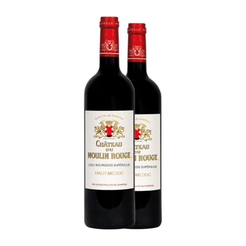 Château du Moulin Rouge. Cru Bourgeois Bordeaux 75 cl Rotwein (Karton mit 2 Flaschen von 75 cl) von Château du Moulin Rouge