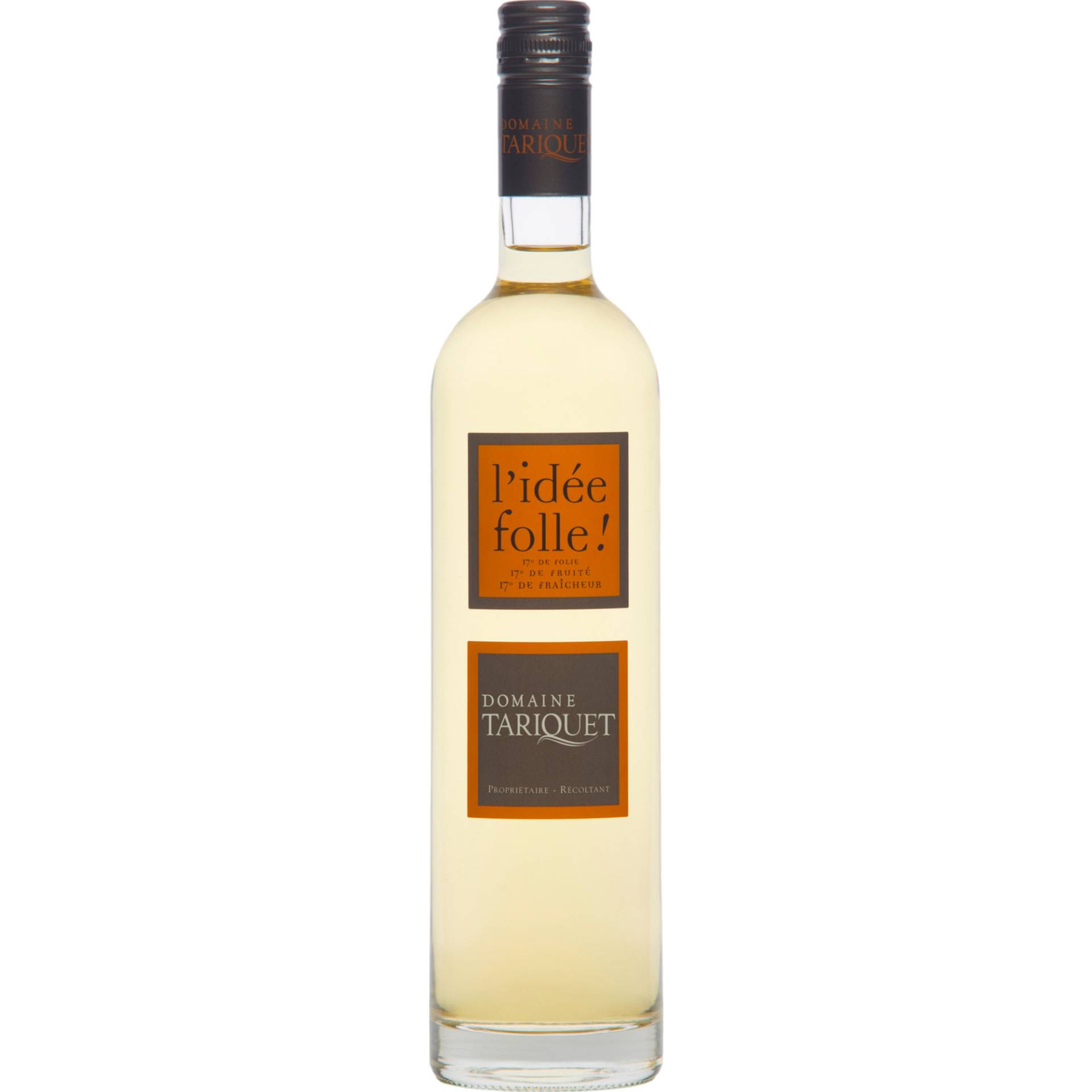 Domaine Tariquet l'idée folle, Likörwein, 0,75 L, 17% Vol., Südwestfrankreich, Spirituosen von Château du Tariquet P. Grassa Fille & Fils, 32800 Eauze, Gers