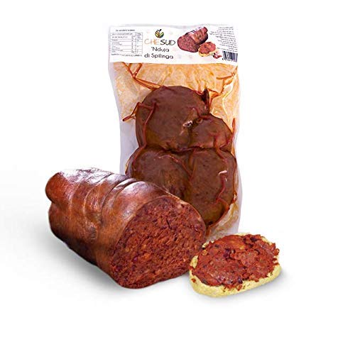 Nduja di Spilinga Nduja scharfe Streichsalami mit 30% Chili aus Kalabrien (480gr) von CheSud