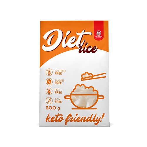 Cheat Meal Nutrition Keto Diätnahrung Diet Rice - 400g - Low Carb Lebensmittel , Soja-frei , Glutenfreie , Kohlenhydratfreie , Low Calorie Konjak-Reis von Cheat Meal TASTY FOOD