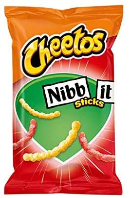 Cheetohs Nibb-it Stick Chips | Cheetos | Nibb-it klebt natürliche Salzchips | Gesamtgewicht 110 Gramm von Cheetos