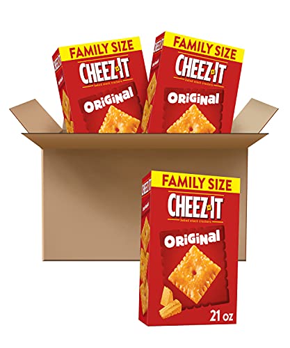 Cheez-It Baked Snack Crackers, Original, 21-Ounce Boxes (Pack of 3) by Cheez-It von Cheez-It