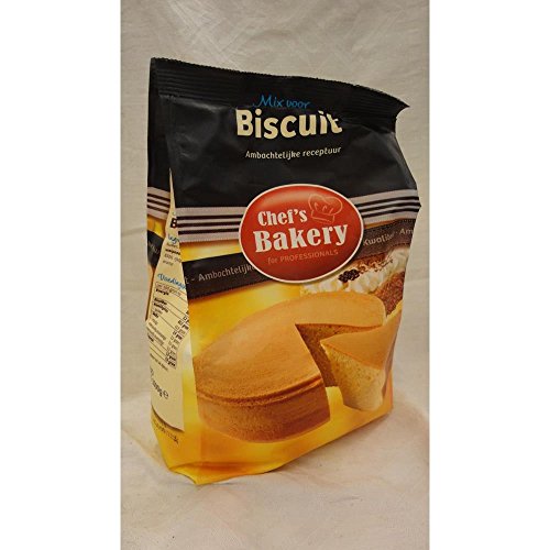 Chef's Bakery Backmischung Biscuit 1000g Beutel (Biscuitboden) von Chef's Bakery