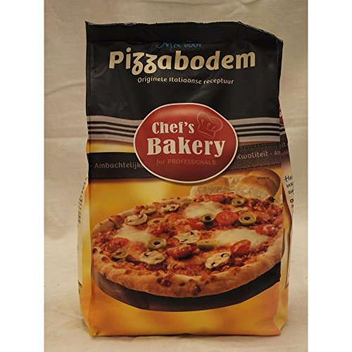 Chef's Bakery Backmischung Pizzabodem 1000g Packung (Pizzaboden) von Chef's Bakery