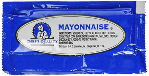 Chef's Quality: Mayonnaise Packets 200 Count von Chef's Quality