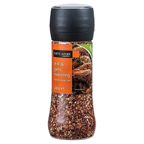 Chef's Larder Chili- und Knoblauchwürze, 240 g, 480 g, 2 Stück von Chefs Larder