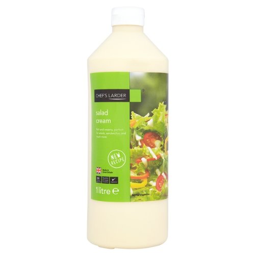 Chefs Larder Salad Cream 1L Für Vegetarier geeignet von Chefs Larder