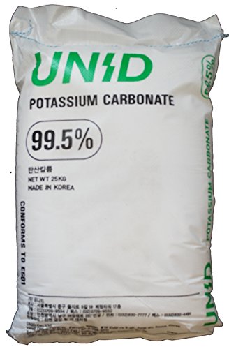 Kaliumcarbonat Pottasche Lebensmittelqualität E501 25kg als Sackware, versandkostenfrei! von Chemdiscount