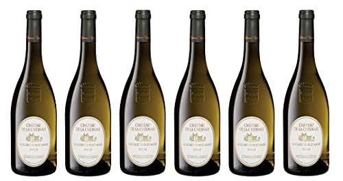 6x 0,75l - 2021er - Chéreau Carré - Château de la Chesnaie - sur lie - Muscadet de Sèvre-et-Maine A.O.P. - Loire - Frankreich - Weißwein trocken von Chéreau Carré