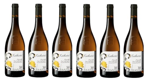 6x 0,75l - 2022er - Chéreau Carré - Katharos - sans soufre ajouté - Muscadet de Sèvre-et-Maine A.O.P. - Loire - Frankreich - Weißwein trocken von Chéreau Carré