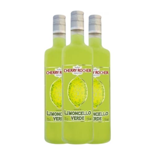 Liköre Cherry Rocher Limoncello Verde 70 cl (Karton mit 3 Flaschen von 70 cl) von Cherry Rocher