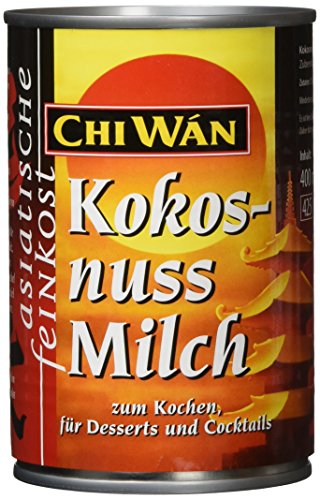 Chi Wán Kokosnussmilch, 4er Pack (4 x 400 ml) von Chi Wán