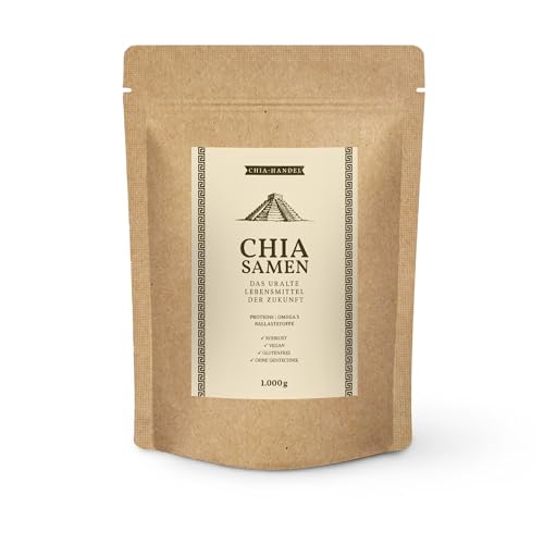 Chia Samen 1000g - Geprüfte Qualität zum fairen Preis von Chia Handel