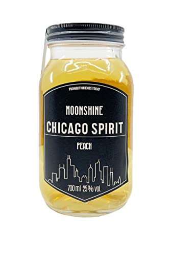 Chicago Spirit Moonshine Peach 0,7l 25% vol. Pfirsich Pfirsichlikör Likör von Chicago Spirit