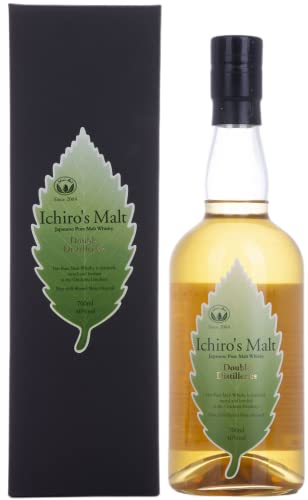 Chichibu Ichiro's Malt Double Distilleries Japanese Pure Malt Whisky 46% Vol. 0,7l in Geschenkbox von Chichibu