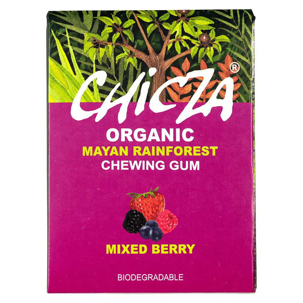 Bio Chicza Kaugummi Beeren Mix von Chicza