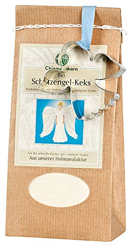 Chiemgaukorn Bio Chiemgauer Schutzengel-Keks, Backmischung mit Keks-Ausstecher 270 g von Chiemgaukorn