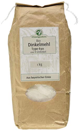 Chiemgaukorn Bio Dinkelmehl Type 630 1 kg, Urdinkel von Chiemgaukorn