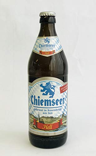 Chiemseer Hell 12er x 0,5 Bayerisches Bier Bierbox Geschenk Originell von Chiemseer Hell