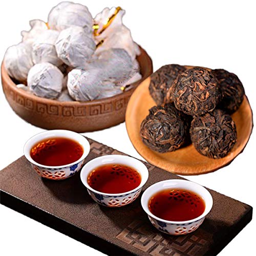 20 teile / los Über 200g Reifer Pu'er Tee Alter Puer Tee Duftender Mini Tuocha China Yunnan Tee Schwarzer Tee Gekochter Pu-erh Tee Pu-erh Tee Chinesischer Tee Gesunder Puerh Tee Roter Tee Grüner guter von ChinaShoppingMall