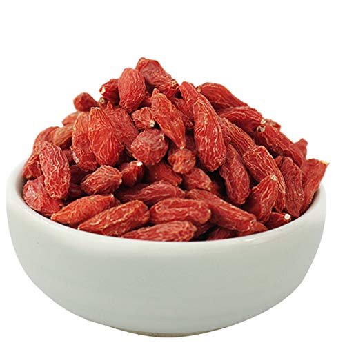 250g (0.55LB) Neu Getrocknete Goji Beeren Nespera Bio Wolfsbeere Chinesischer Goji Kräutertee Gesundheitspflege Kuding Tee Traditioneller Kräutertee Sheng Cha Duftender Tee Chinesischer Tee von ChinaShoppingMall