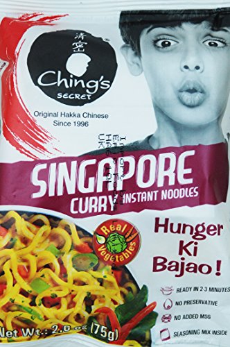 Ching's Singapore Curry Instant Nudeln, 75 g von Ching's Secret