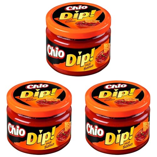 Chio Dip Hot Salsa (1 x 200 ml) (Packung mit 3) von Chio