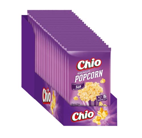 Chio Mikrow. Popcorn Süß, 22er Pack (22 x 100g) von Chio