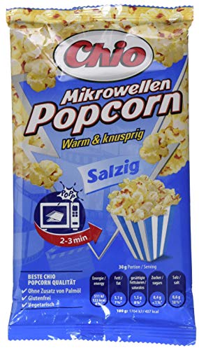 Chio Mikrowellen Popcorn Salzig, 100 g von Chio