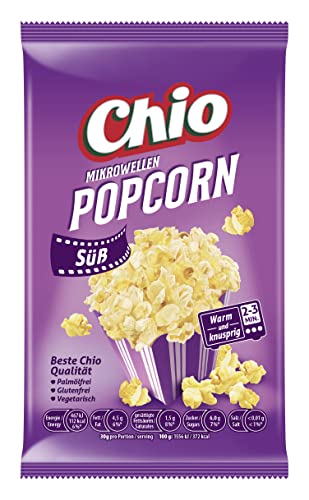 Chio Mikrowellen Popcorn süß, 100 g von Chio