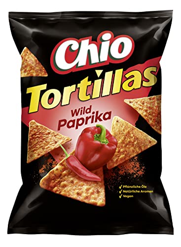 Chio Tortillas Chips Wild Paprika, 110 g von Chio