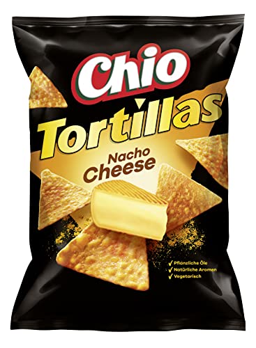 Chio Tortillas Nacho Cheese, 110 g von Chio