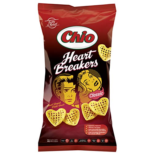 Kartoffelchips | Chio | Herzensbrecher Classic | Gesamtgewicht 125 Gramm von Chio