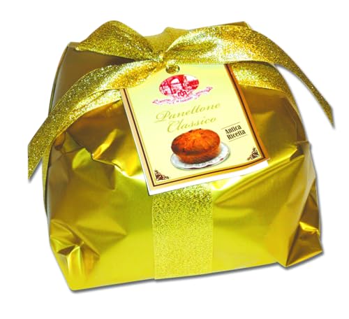 Chiostro Di Saronno Classic Panettone, Chiostro Di Saronno Classico Panettone, Gold, handverpackt, 1 kg von Chiostro di Saronno