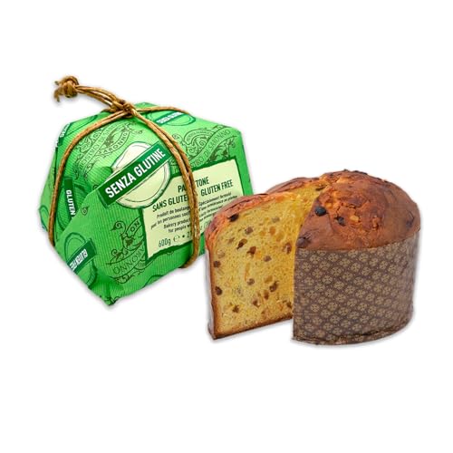 Chiostro Di Saronno Handverpackter glutenfreier klassischer Panettone, 600 g von Chiostro di Saronno