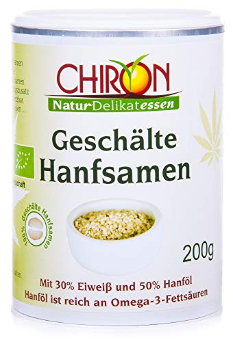 Bio Geschälte Hanfsamen kbA 200g von Chiron