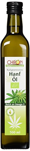 Chiron Bio - Hanföl echt kaltgepresstes, 1er Pack (1 x 500 g) von Chiron Bio - Hanföl