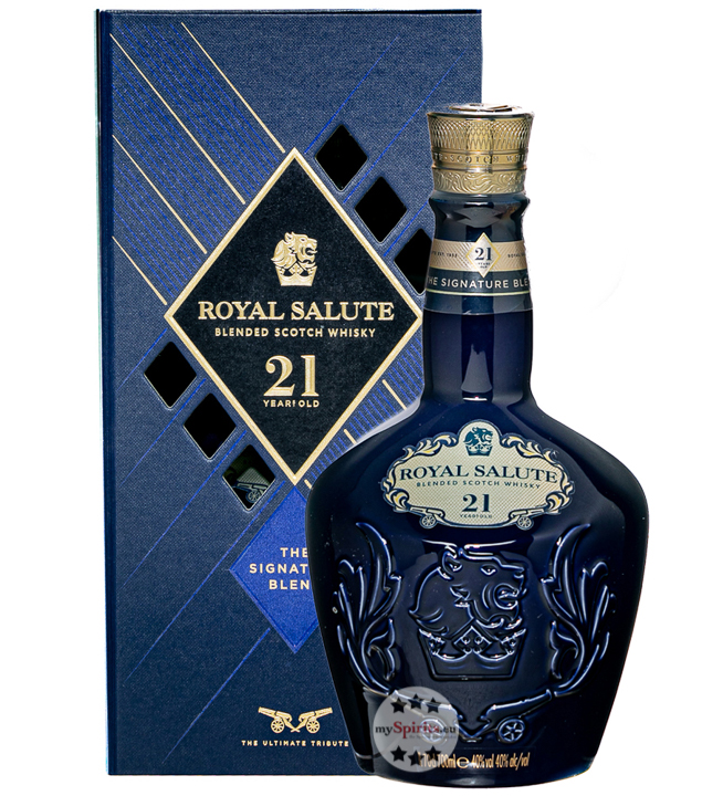 Chivas Regal Royal Salute 21 Whisky Sapphire Flagon (40 % Vol., 0,7 Liter) von Chivas Brothers Ltd.