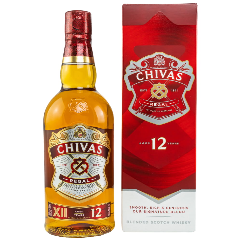 Chivas Regal 12 Jahre 40% vol. 0,7 l - Scotch Blend von Chivas Regal