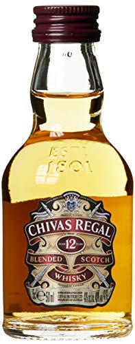 Chivas Regal Scotch 12 Years Old Whisky (1 x 0.05 l) von Chivas Regal