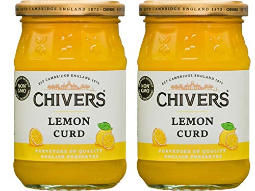 Chivers, Zitronenquark-Konservierung, nicht milchig, 2 Gläser, 320 ml, importiert aus England von Chivers