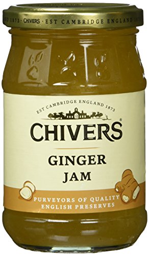 Chivers Ginger Jam, authentische englische Konfitüre für Ingwer Liebhaber, Ideal zum Frühstück, aufs Brötchen, 6er Pack, 340g von Chivers