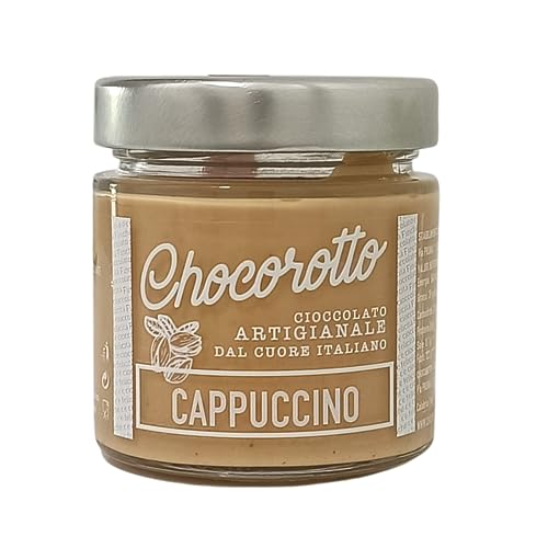 ChocoRotto Aufstrich mit Cappuccino, 220 g, glutenfrei, Creme, Cappuccino, Creme, Kaffee von ChocoRotto