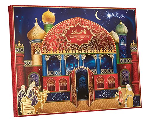 Lindt & Sprüngli 1001 Adventskalender, 1er Pack (1 x 281 g) von Chocoladefabriken Lindt & Sprüngli GmbH